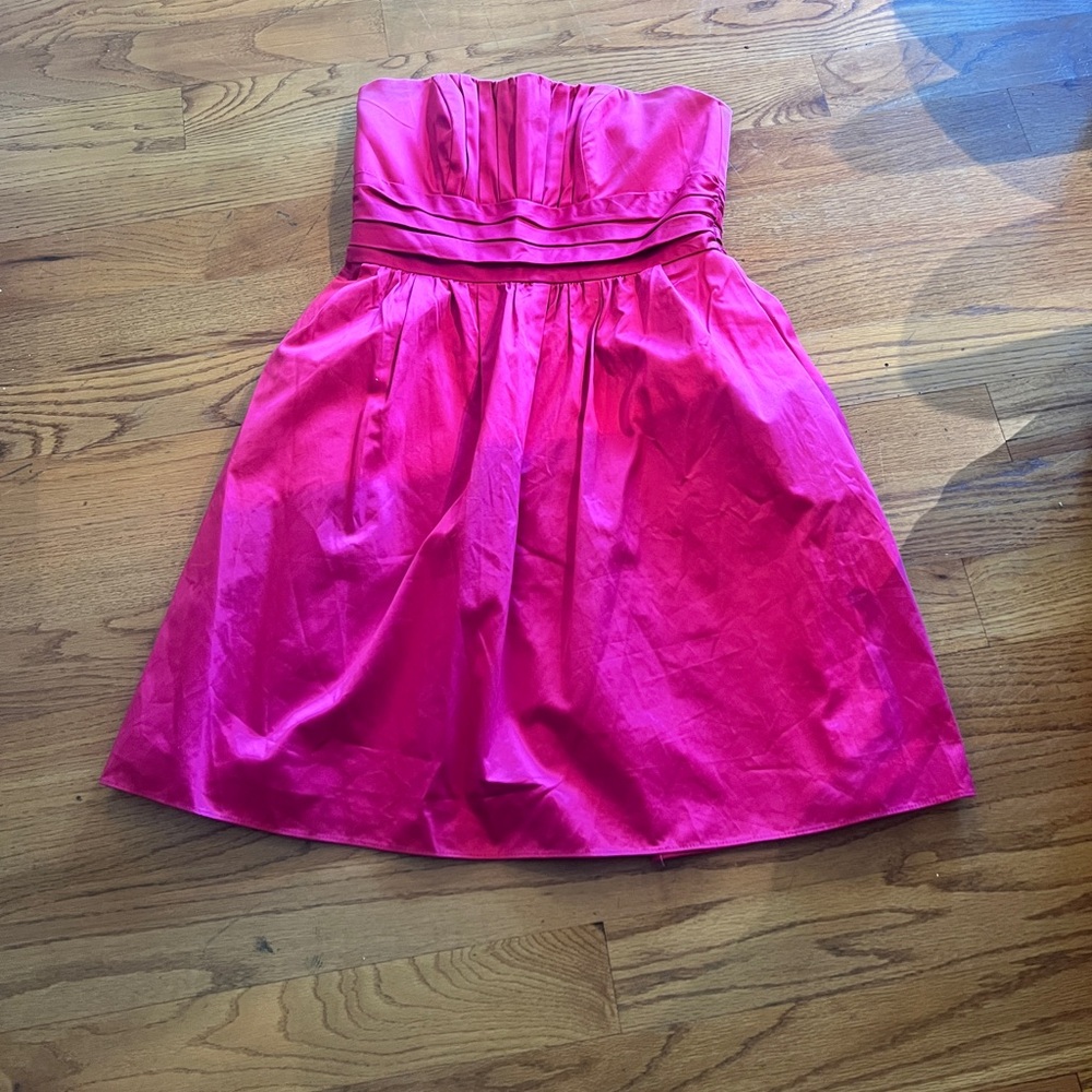 David's Bridal Fuchsia Kids Formal Dress